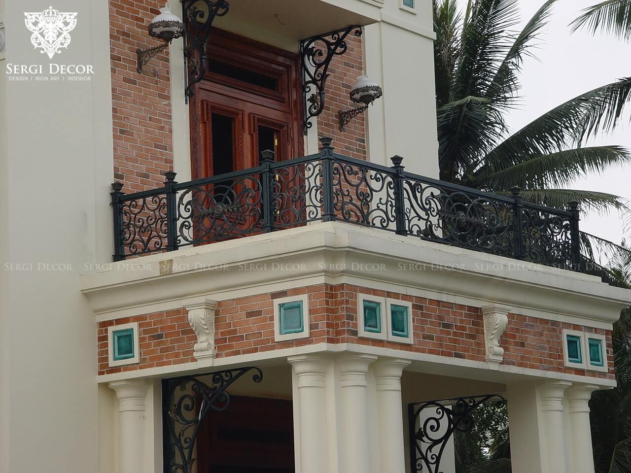 Những điểm cần làm rõ trước khi thiết kế lan can, ban công sắt mỹ thuật #27 Ban Cong Sat My Thuat Balcony Bc19018 2 (1)