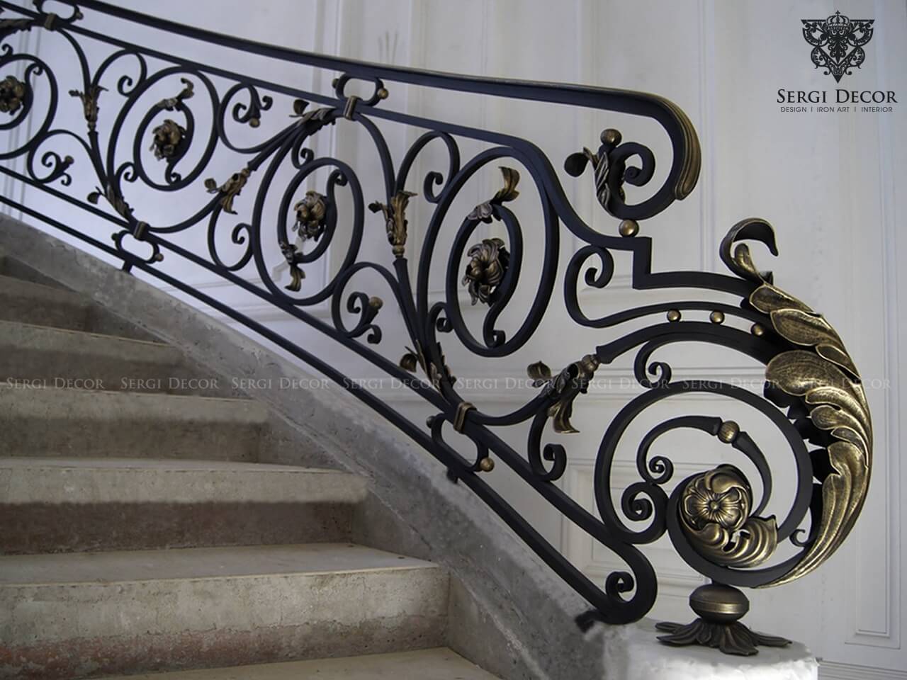 3 sai lầm cần tránh khi làm cổng và cầu thang sắt mỹ thuật #28 Cau Thang Sat My Thuat Stair Sc19015 2 (1)